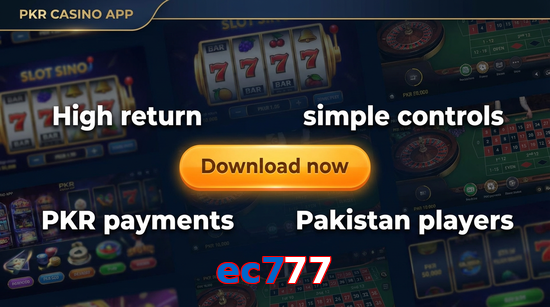 Main screen of Ec777 gamedownload page for PK players